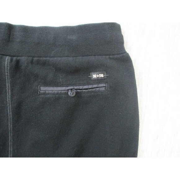 Converse One Star Straight Skirt Women's Medium Black Cotton Pockets Pull On - Picture 5 of 11